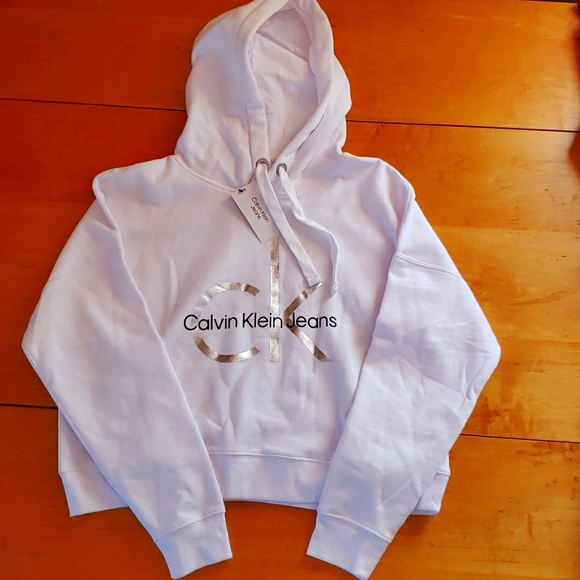Calvin Klein Tops - Calvin Klein cropped hoodie